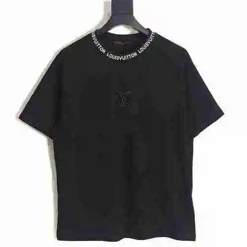 LOUIS VUITTONS Manga corta con logo y escote LV</span>