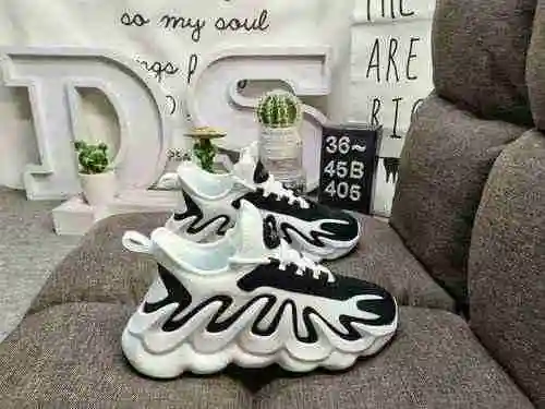 405DYEEZY 2022 Año Nuevo oficial auténtico nuevo zapatos de coco 451 Flaming Mountains zapatos de mo
