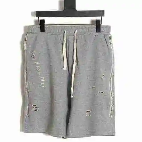 MasterMind Japan MMJ Pantalones cortos perforados lavables con cremallera perforada</span>