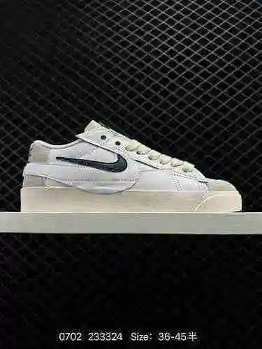Blazer bajo de 2 Nk&# x27; 77 Zapatos de tabla informales de caña baja Pioneer con función decon
