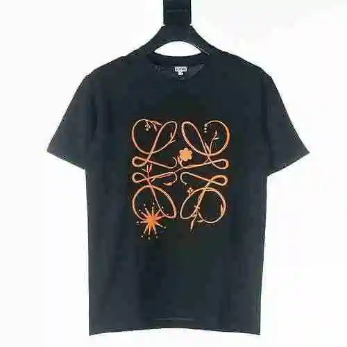 Loewe/Loewe Camiseta Manga Corta Flores Bordadas</span>