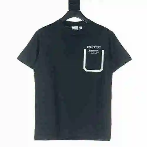 Burberry/Burberry BBR Camiseta de manga corta con eslogan y letras bordadas</span>