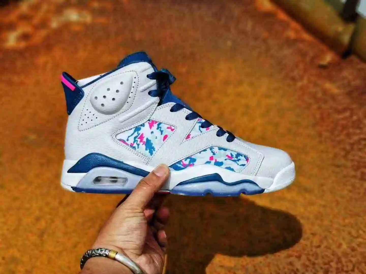 Air Jordan 6 扎染油画彩色男鞋 真标高品质 40----47带半码.webp