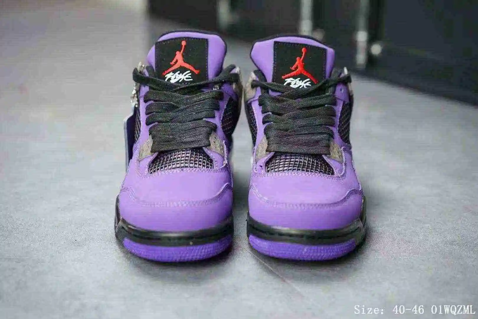 Air Jordan 4代 紫麂皮 
