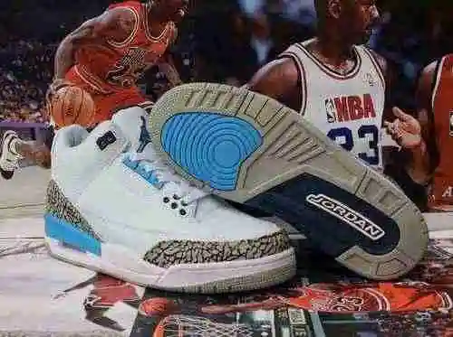 AIR JORDAN3 Zapatillas Jordan 3 Luna Blanca Hombre 40-47
