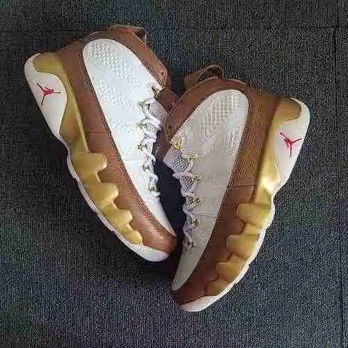 AIR JORDAN9 Zapatos Jordan para hombre con nueva combinación de colores de novena generación, enviad