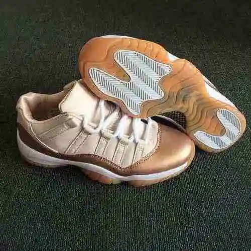 ¡Enviado recientemente! Zapatillas Mujer Air Jordan 11 Low "Rose Gold" 36-40