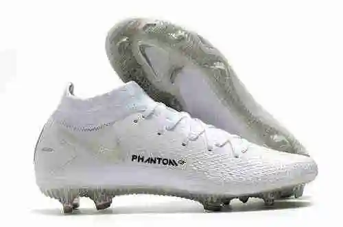 Llegada) Nike Phantom GT High Top Impermeable Full Knit Suela original FG Bota de fútbol Nike Phanto
