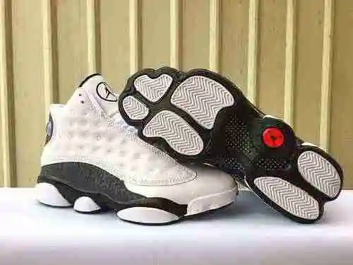 JORDAN13 Baloncesto Blanco Negro Deep Love: 41-47