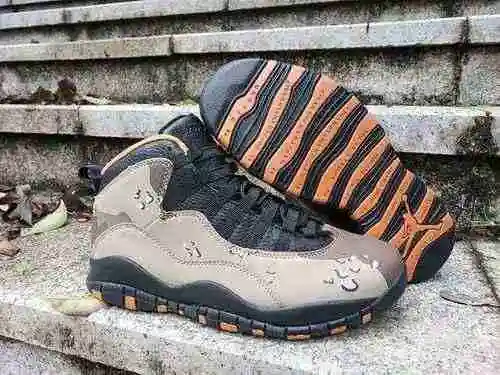 AIR JORDAN 10 Jordan Dan camuflaje de décima generación 41-47 enviado