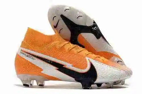 Llegada) Nike Assassin Decimotercera Generación High Top Platinum Impermeable Tejido Flyknit 360FG N