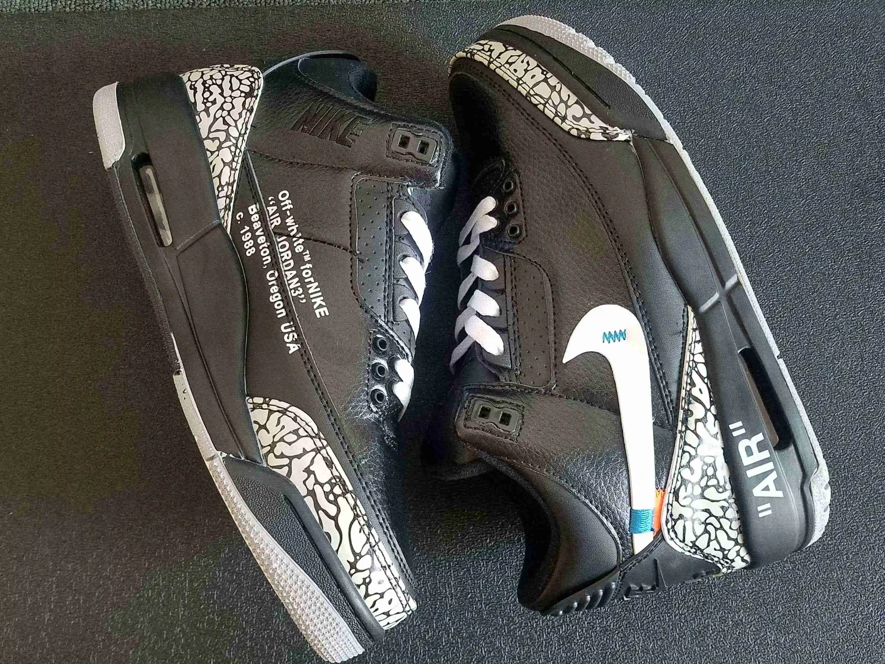 AJ3 x off white 乔丹3代 黑色联名 (7).webp