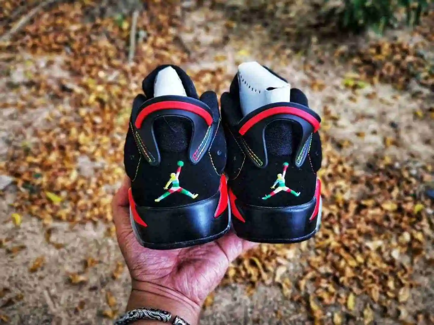Air Jordan 6  黑七彩低帮二层36----47 (4).webp