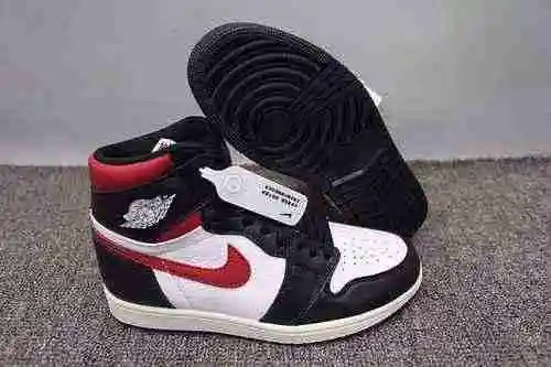 Jordan Dan Generación 1 Negro Blanco Rojo 36-47