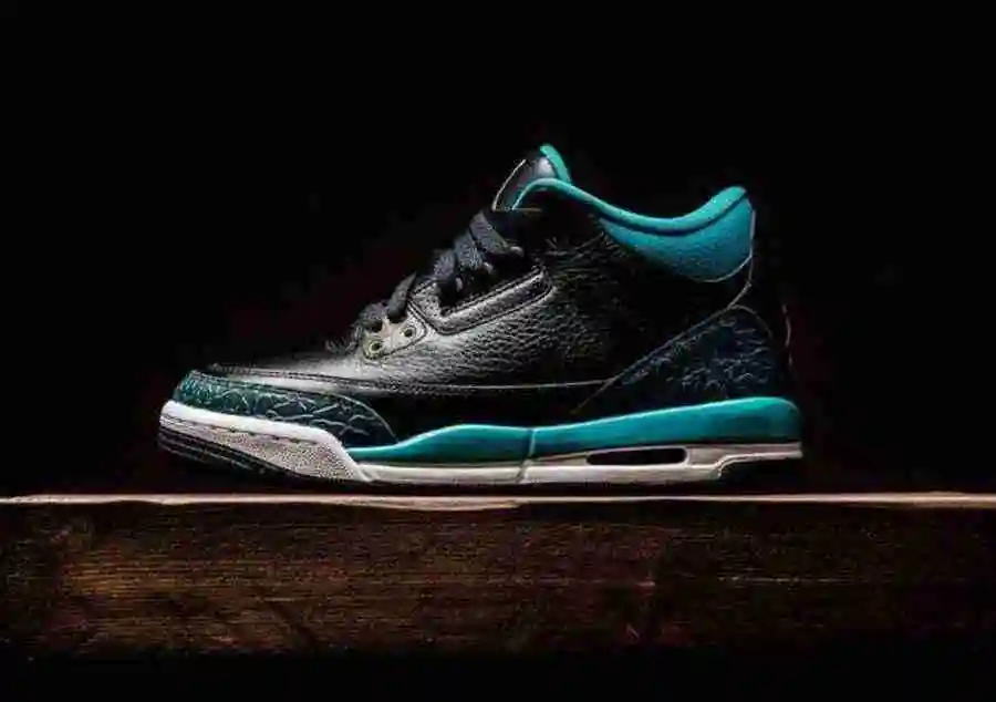 air-jordan-3-black-gold-rio-teal