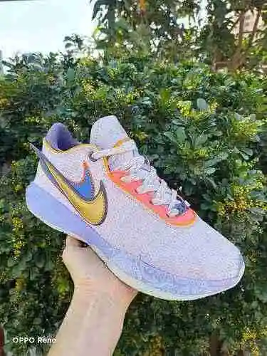 2233 James 20th Generation Combat Zapatilla de baloncesto Frost Purple 40-45