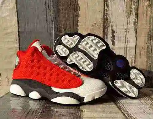 Zapatillas JORDAN 13 Blanco Gris Rojo (Net) Hombre 40-47
