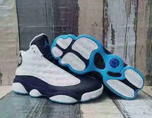 Zapatillas Hombre JORDAN 13 Azul Profundo Blanco 40-47