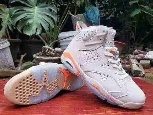 Jordan 6 Gris Naranja 40-47