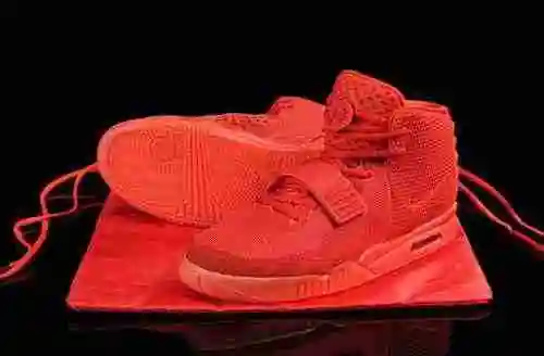 West YEZZY-Rojo Octubre, Octubre Rojo Zapatillas Hombre 41-47