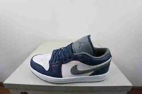 Jordan 1st Generation Low Cut Blanco Azul Gris 36-46