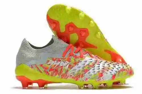 Llegada) Bota de fútbol Adidas Zealot Full Knit Waterproof Low top FG ADIDAS PREDATOR FREAK. 1 BAJO 