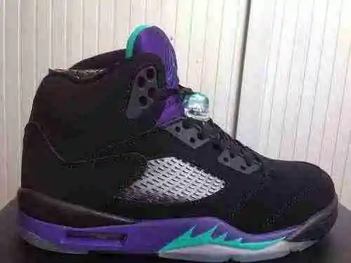 Jordan 5 Black Grape Duck Envío auténtico 41-47