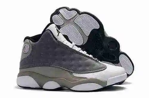 AJ13 Jordan Dan 13th Generation Atmospheric Grey Super A Zapato para hombre 40-47