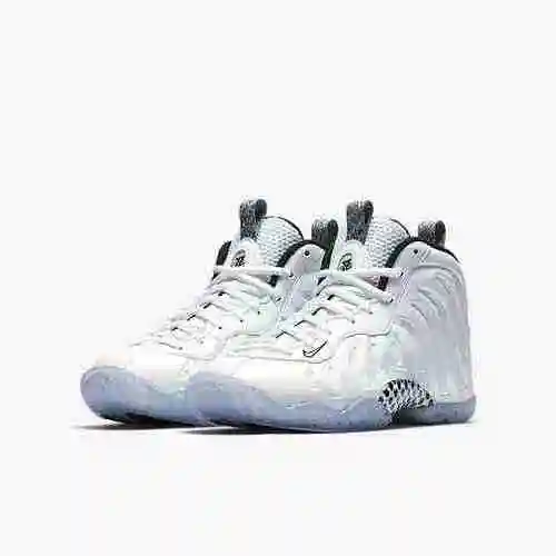 Zapatillas Air Foamposite Pro para hombre, todo blanco, 40-47