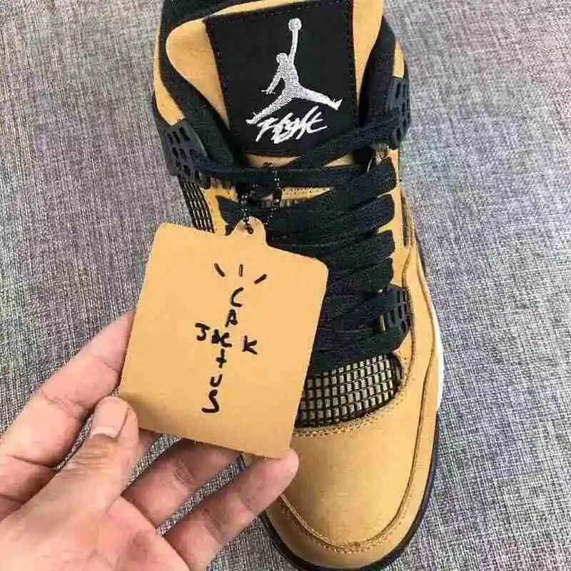 Travis Scott x Air Jordan 4联名小麦 (16).webp