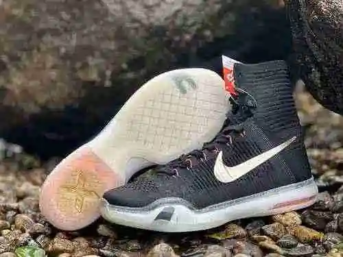 Nike Kobe 10 Elite Rose Go Ⅰ d Pack Alto Bangbang Negro Oro Rosa