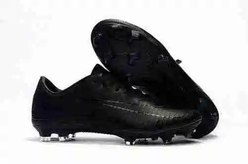 Llegó/heredado) Nike Assassin 11th Generation Top Classic All Black Super A1:1FG Bota de fútbol clav