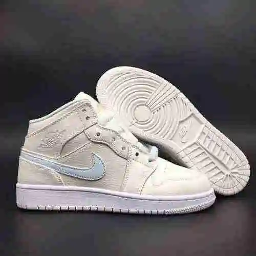 Air Jordan 1 Ret High AJ1 Co marca Mandarin Duck, Pink and Blue Goddess, código de color 555112-035,