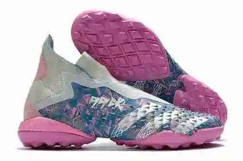 Llegada) Bota de fútbol Adidas Zealot de punto con clavos PREDATOR FREAK+TF39-45