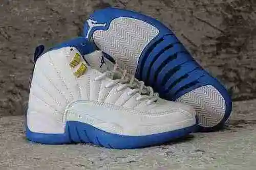 Air Jordan 12 Retro "French Blue" GS, zapatillas de mujer 36-40