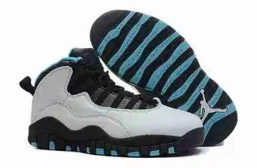 Los zapatos para niños Jordan 10 se han enviado en nuevos colores 28-35