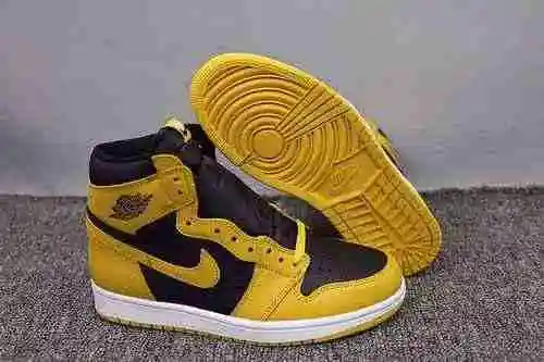 Jordan Dan 1st Generation High Bang Negro Amarillo 36-47