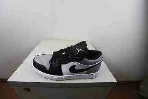 Jordan 1st Generation Low Cut Negro Gris 36-46