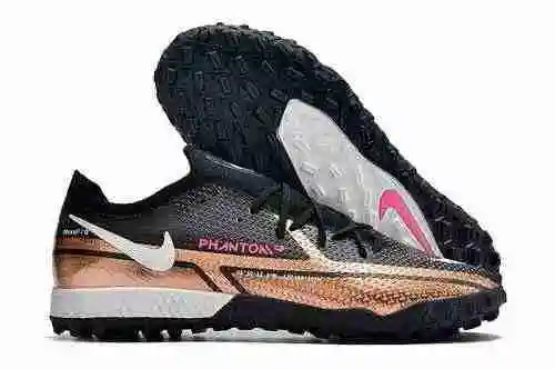 Llegada) Nike Phantom GT Low Top Super Running Hierba tejida Nail MD Suela Bota de fútbol Nike Phant
