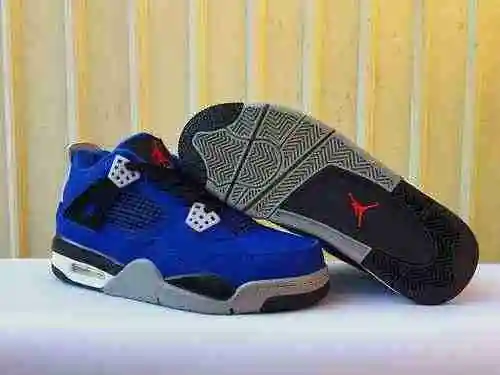 Zapatillas hombre JORDAN4 Eminemlan negras: 41-47