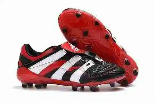 Llegada) Dreamback 98 Adidas Falcon Replica Oro Rojo FG Predator Accelerator Bota eléctrica PREDATOR