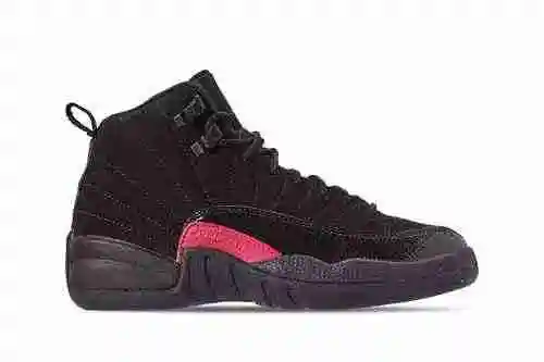 Jordan12 Negro Rosa Zapatos para hombre y mujer 36-47 Enviado