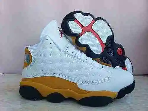 AIR Jordan 13 Jordan Dan 13 Generación Blanco Amarillo 40-- --47