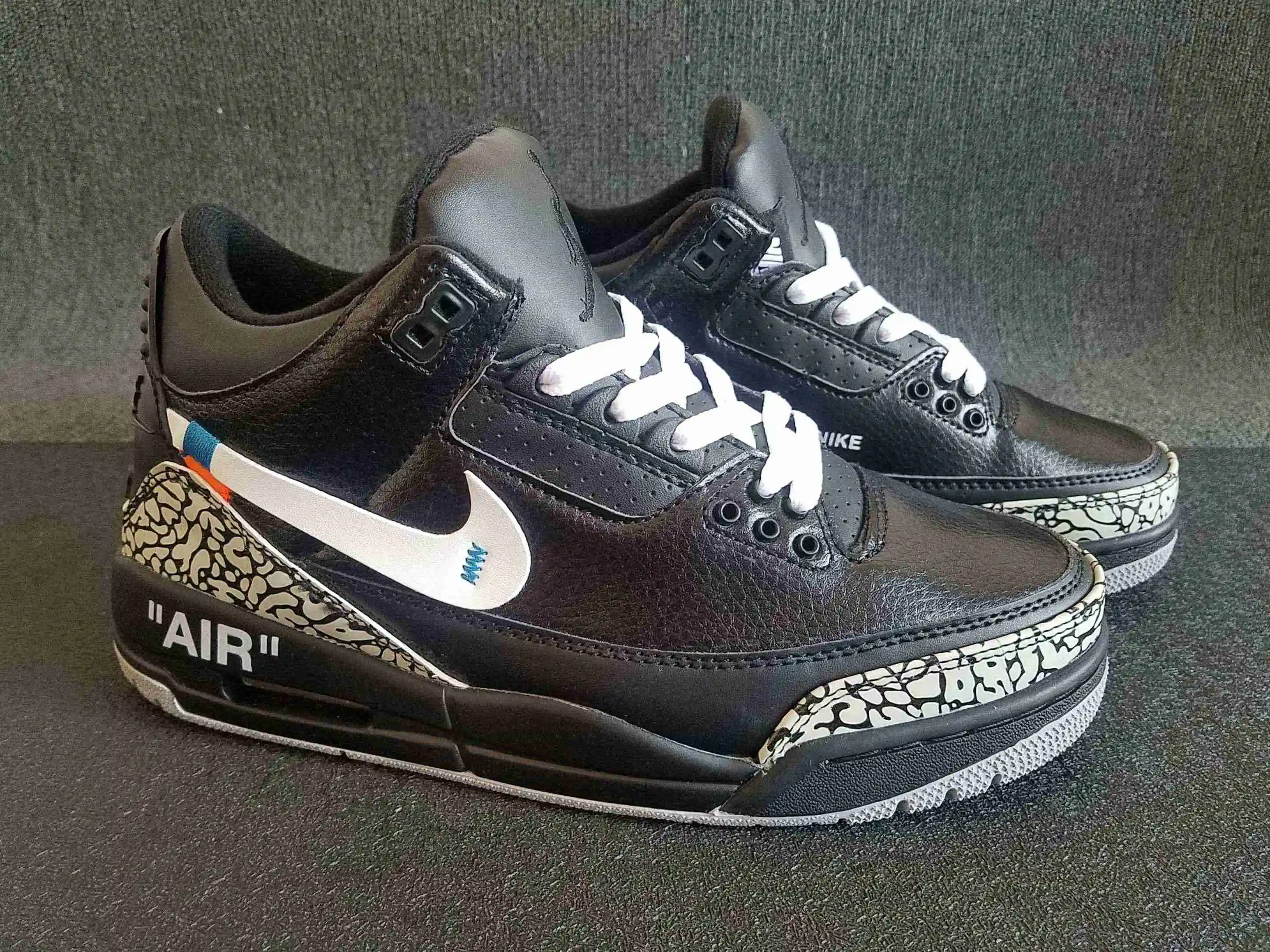 AJ3 x off white 乔丹3代 黑色联名 (1).webp