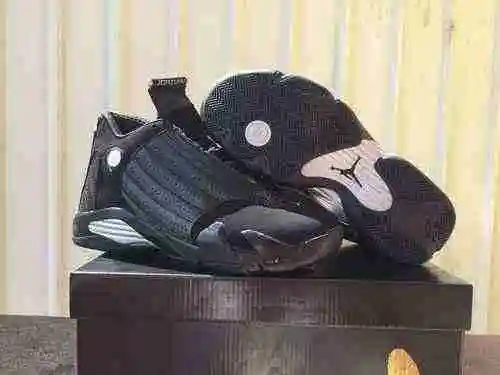 Jordan 14ª Generación Caridad Negro 40-47