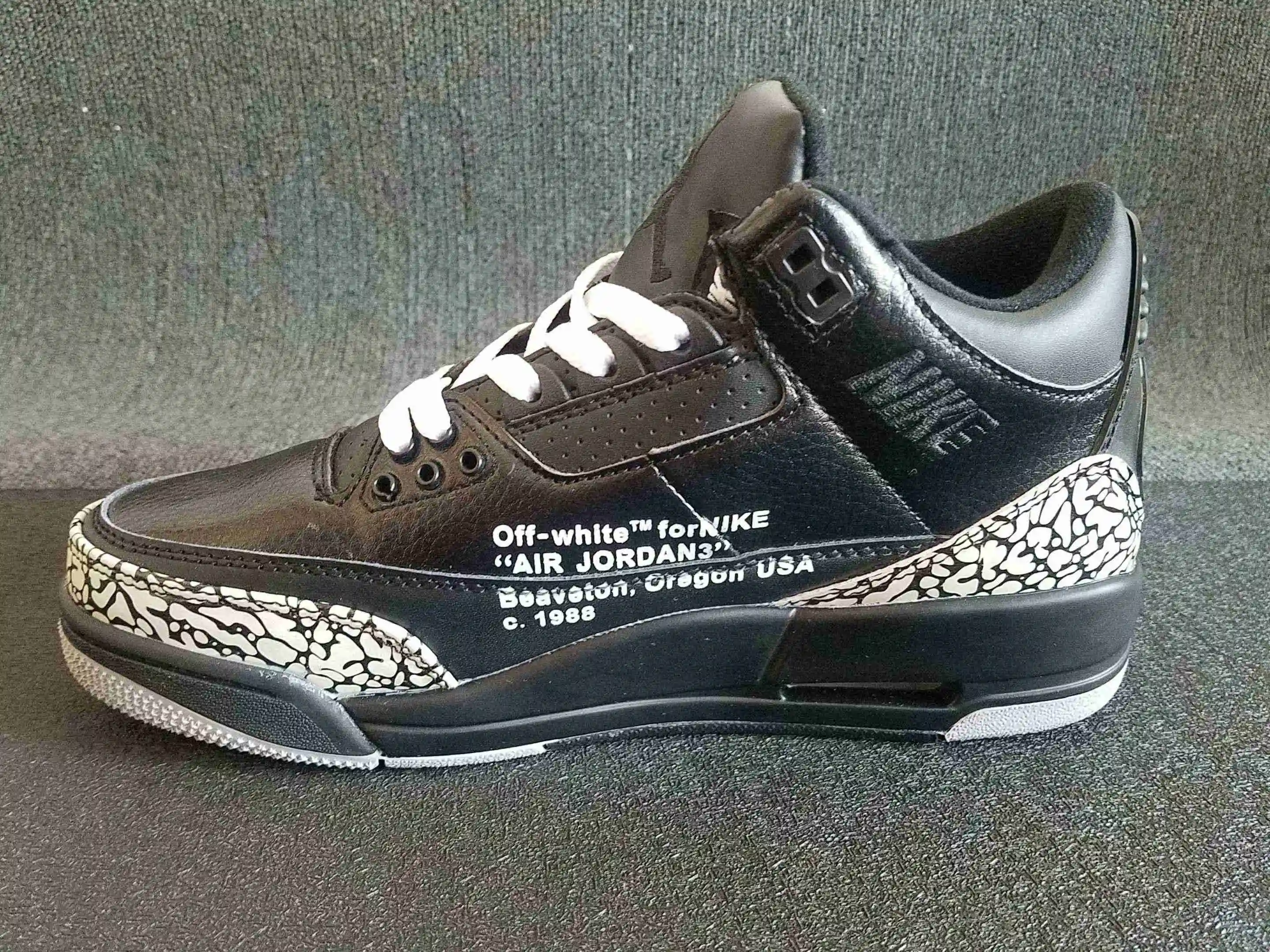 AJ3 x off white 乔丹3代 黑色联名 (5).webp