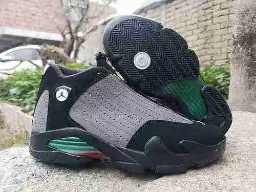 AIR Jordan 14 Jordan Dan 14 Negro Gris Colorido 40-47