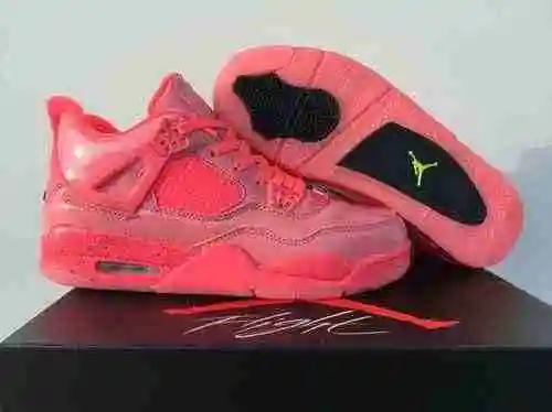 Air Jordan 4 NRG "Hot Punch Laca Rosa 36 #~47#
