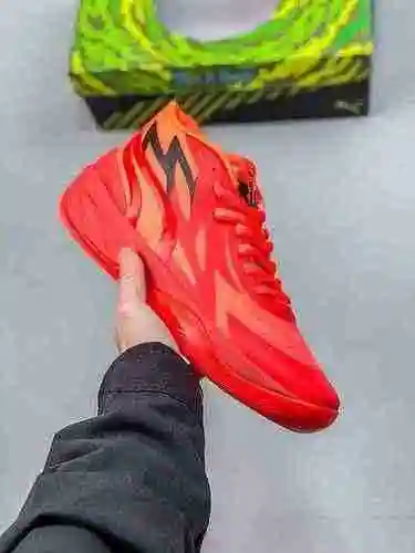 2278PUMA Puma Ramelo oficial. Bauer Personal Segunda Generación Zapatilla Baloncesto Naranja Rojo Ne
