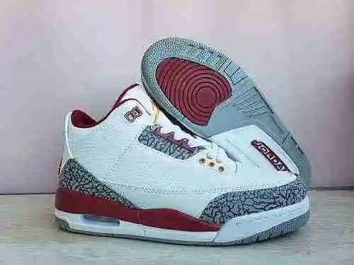AIR jordan3jordan Dan 3ra generación Baijiu rojo 40---47